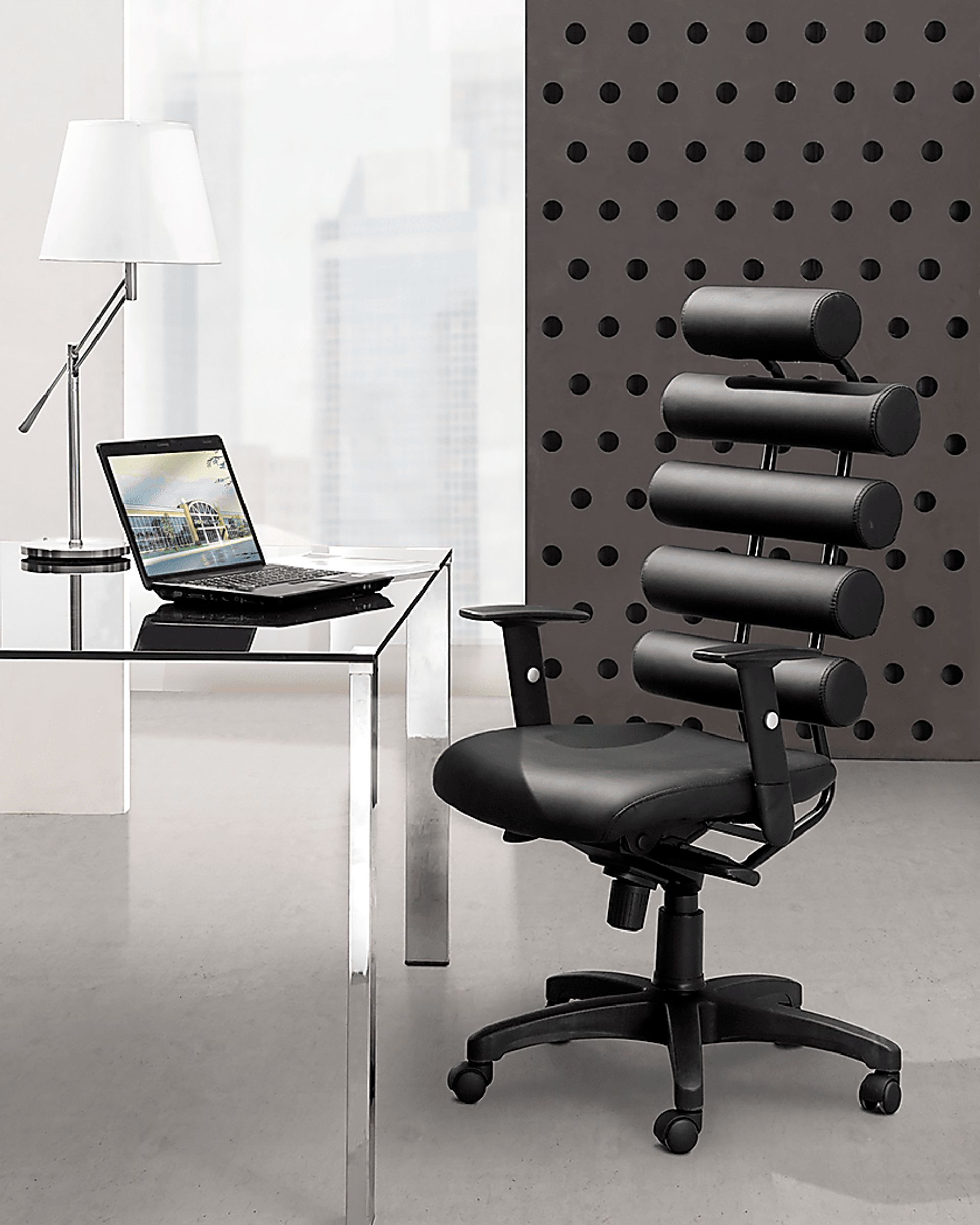Mayfield Way Black Desk Chair - Image 2