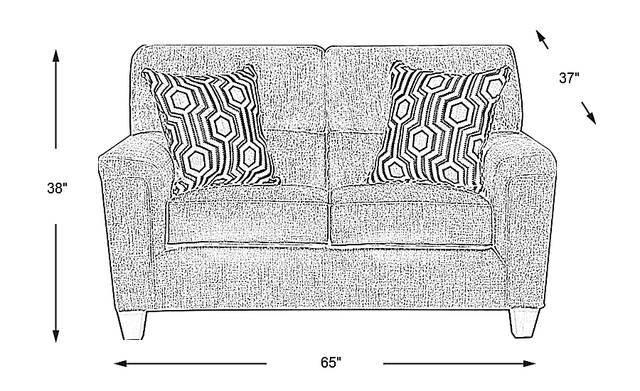 Dimension Image. Please refer to the Dimension Tab on this page for dimension details.