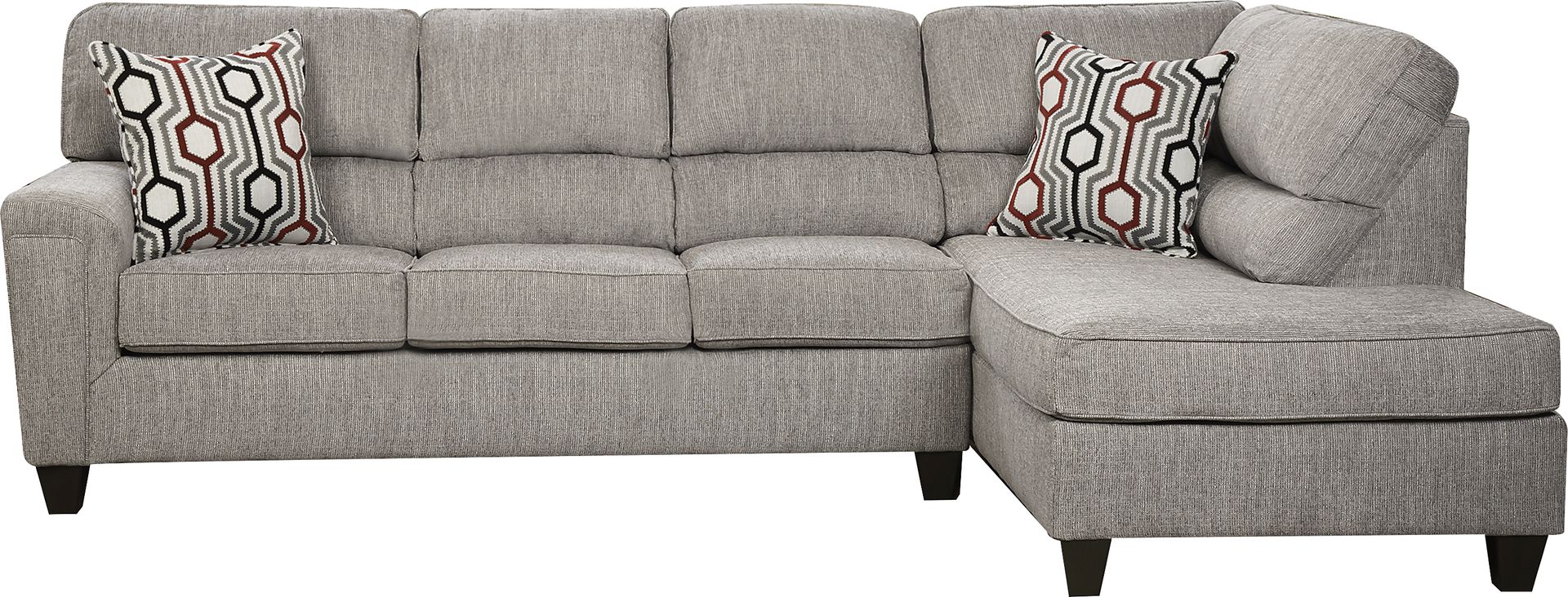 Maylie Gray 2 Pc Sectional - Image 1