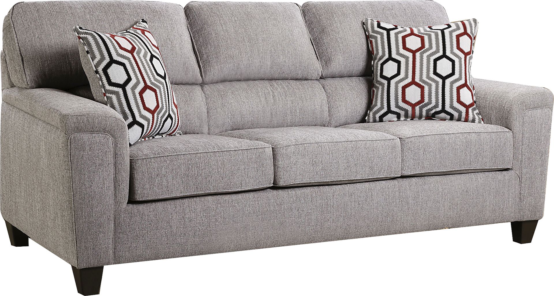 Maylie Gray 2 Pc Living Room - Image 3