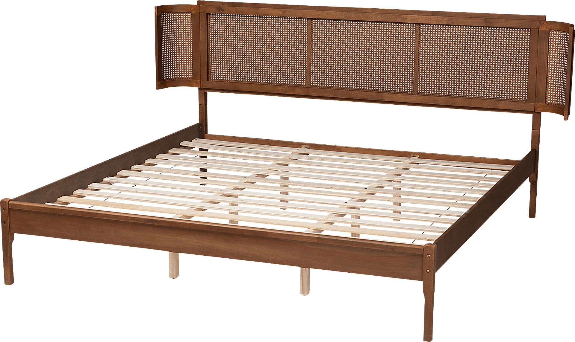 Mayme Brown King Platform Bed - Image 5