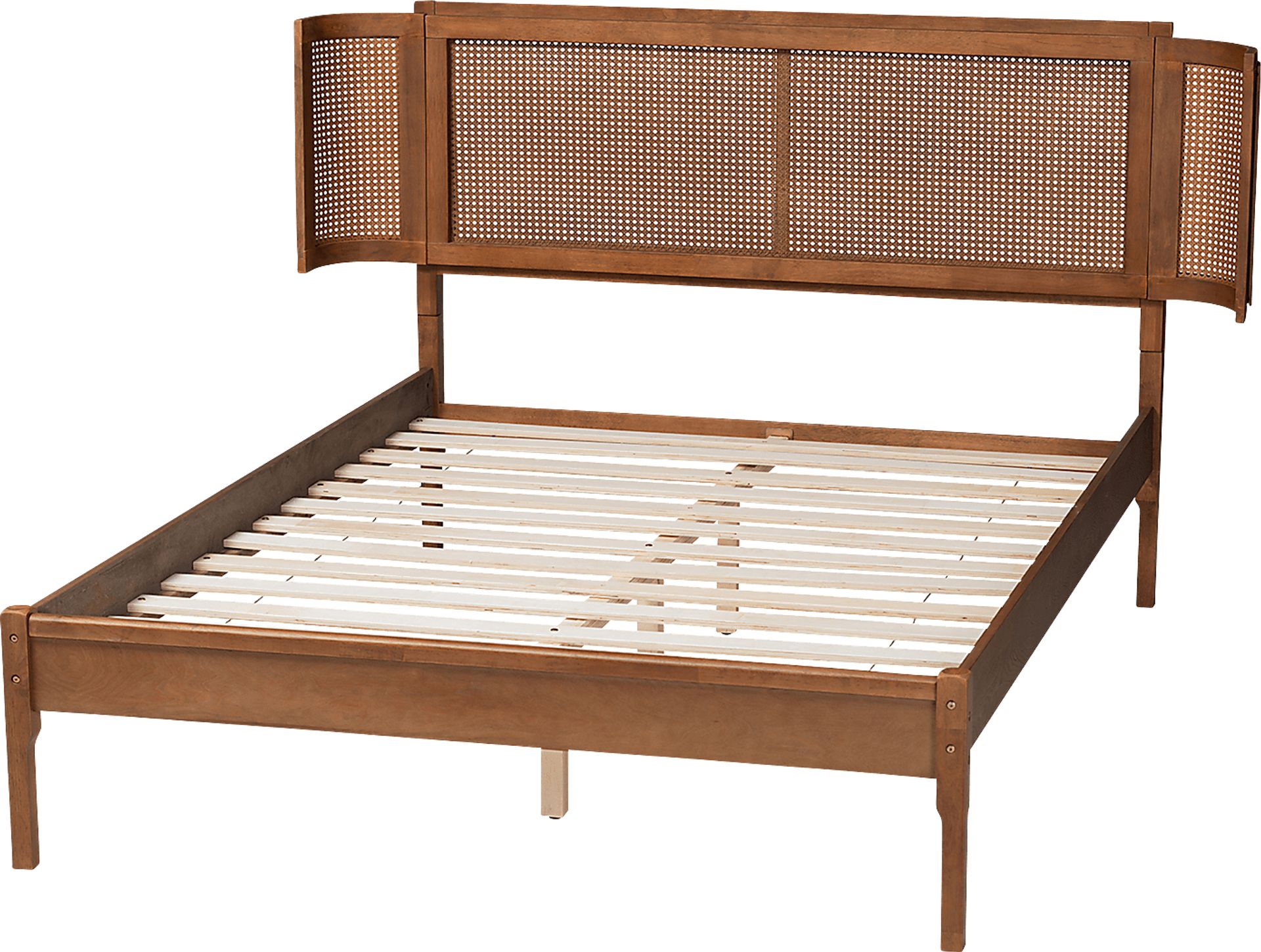 Mayme Brown Queen Platform Bed - Image 5