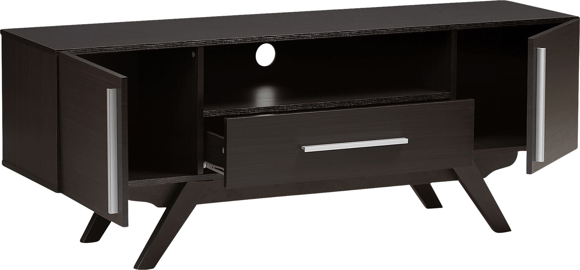 Maymie Espresso 60 in. Console - Image 3