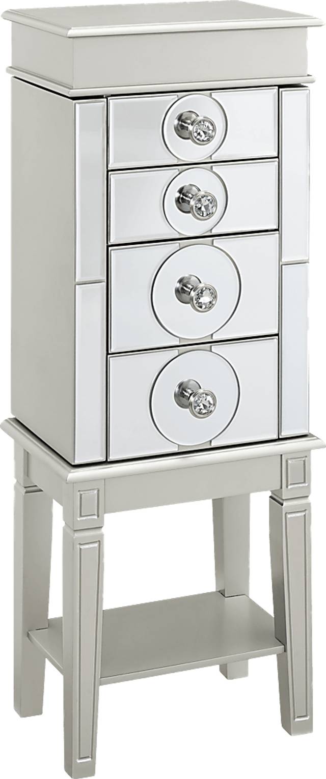 Maypark Silver Jewelry Armoire - Thumbnail - Image 1