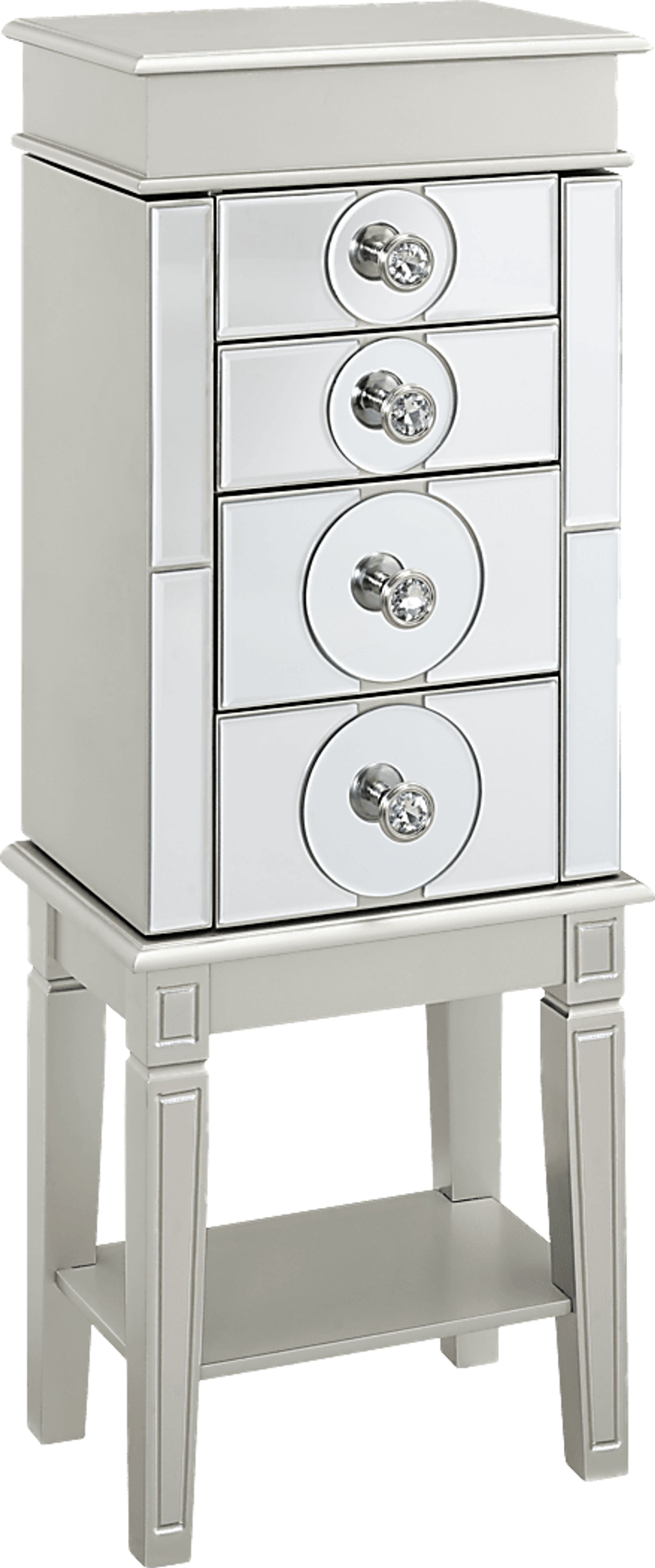 Maypark Silver Jewelry Armoire - Image 1