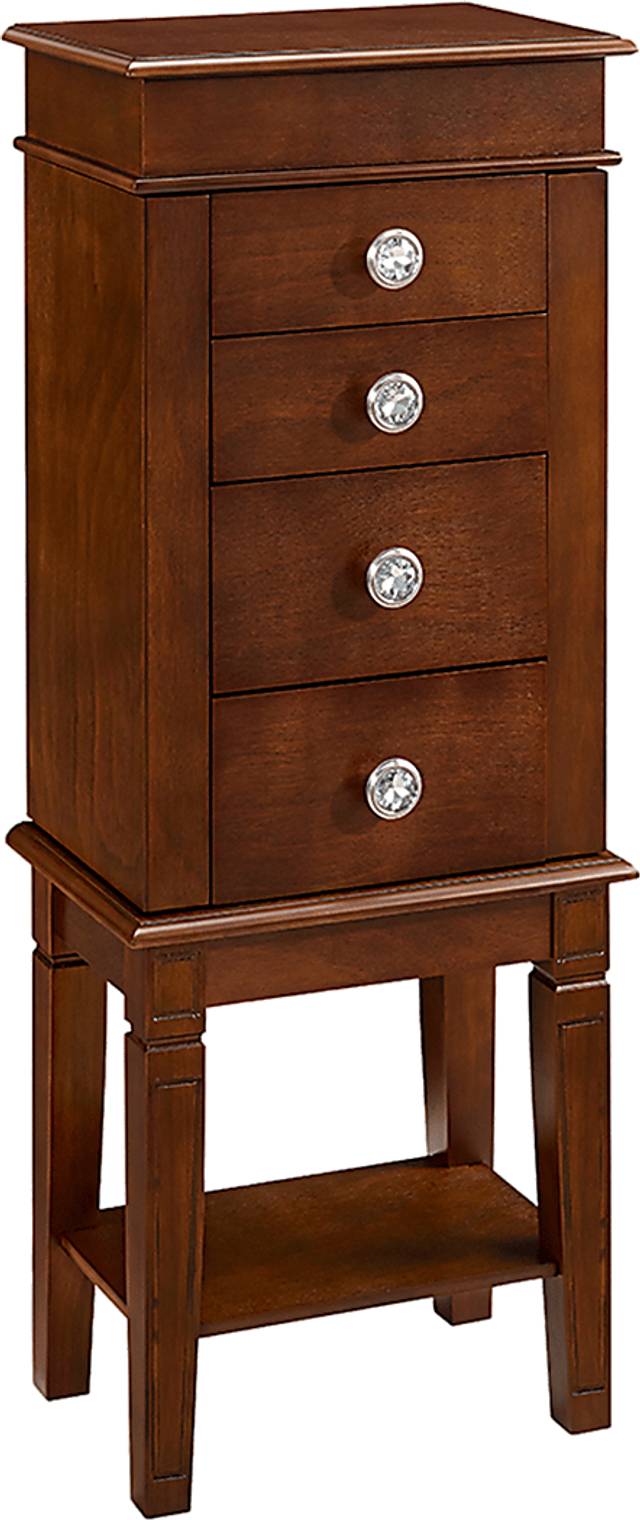 Maypark Walnut Jewelry Armoire - Thumbnail - Image 1