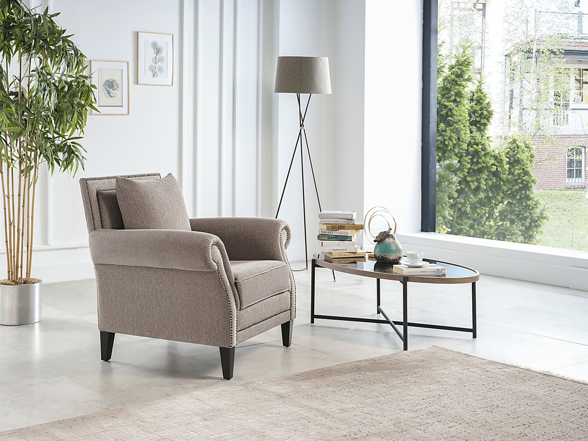 Mayport Beige Accent Chair - Image 5