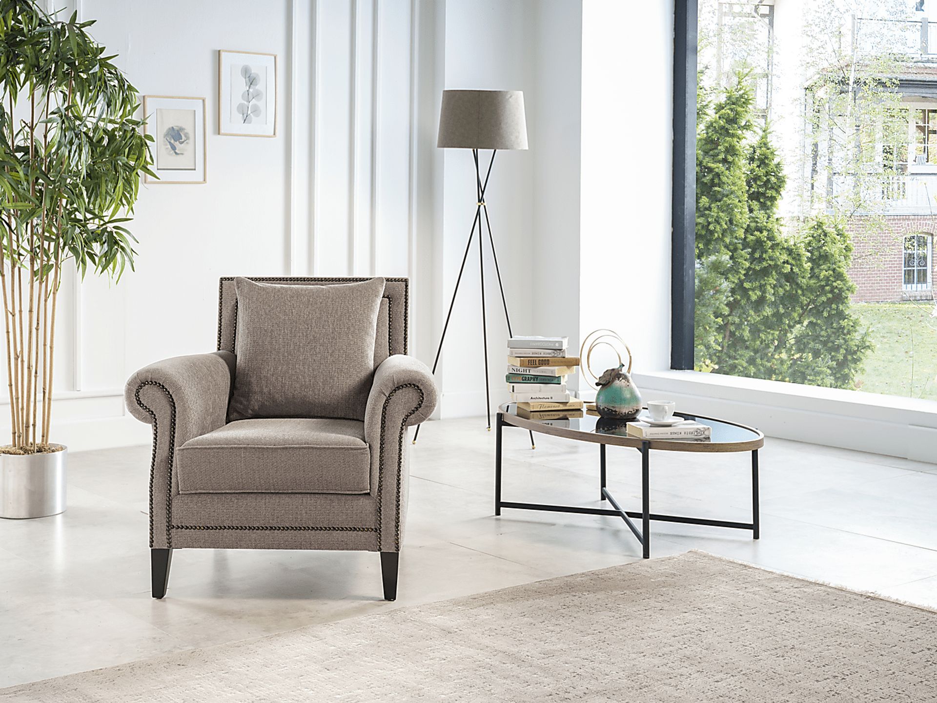 Mayport Beige Accent Chair - Image 6