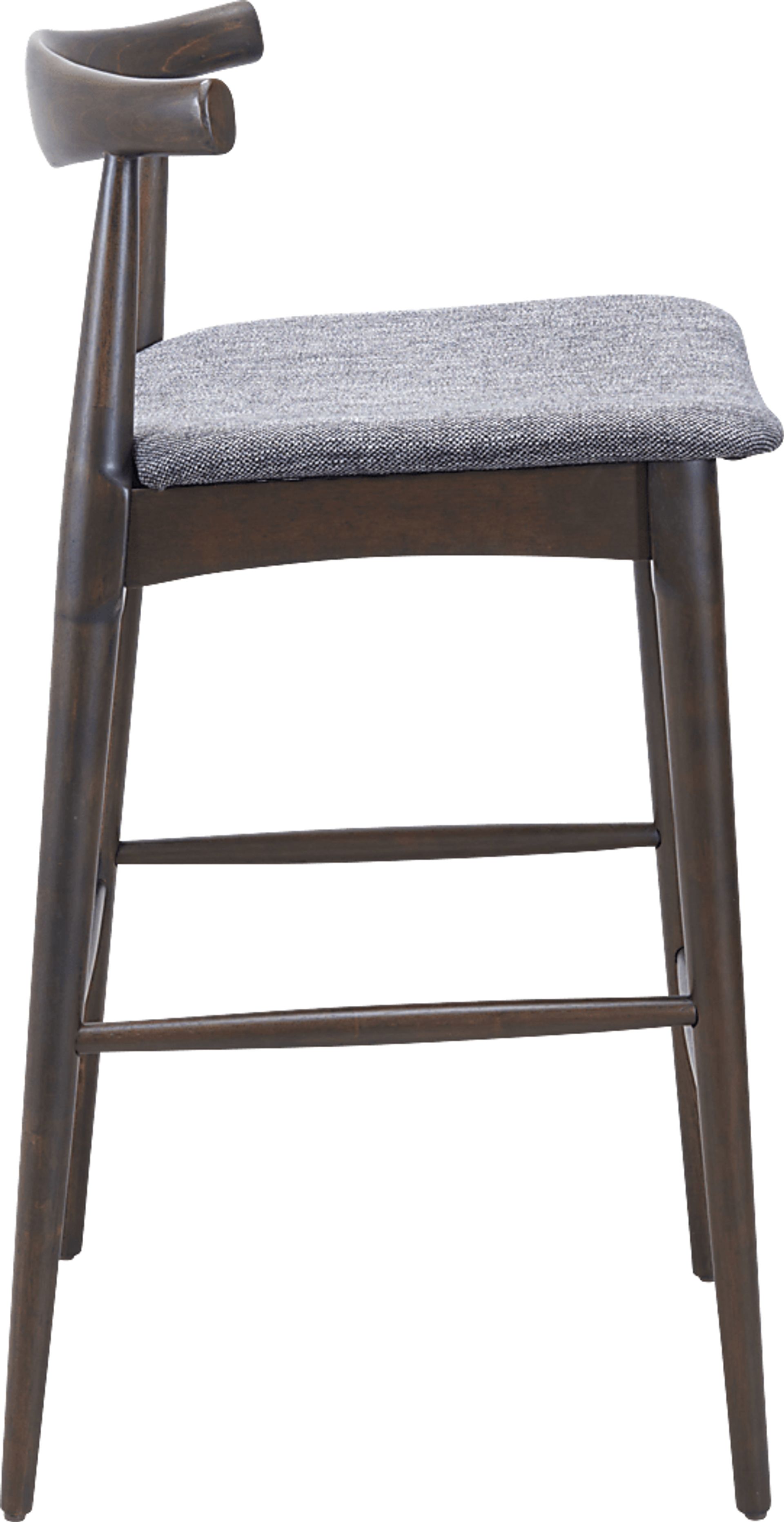 Mayra Gray Bar Stool, Set of 2 - Image 5
