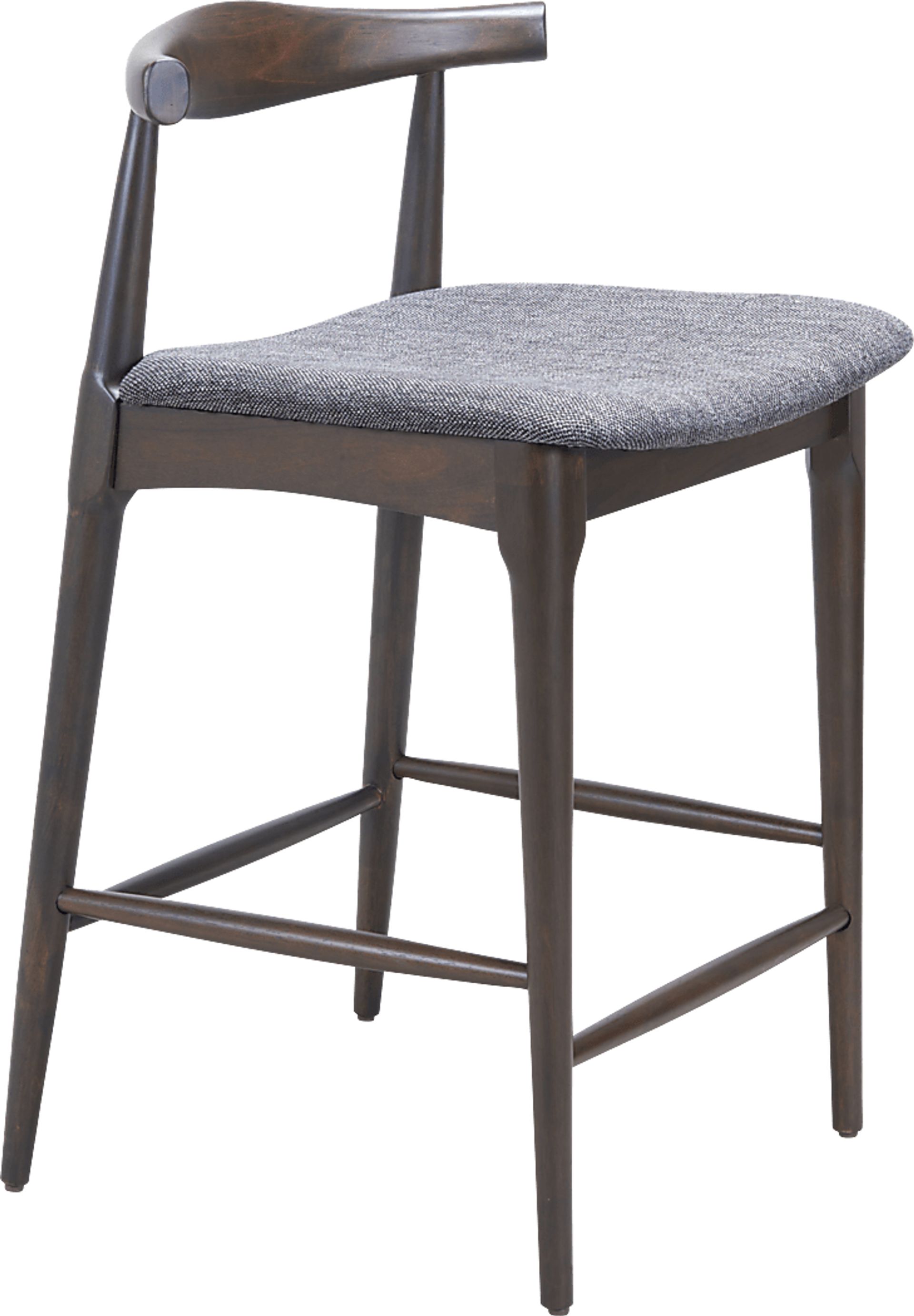 Mayra Gray Counter Height Stool, Set of 2 - Image 4