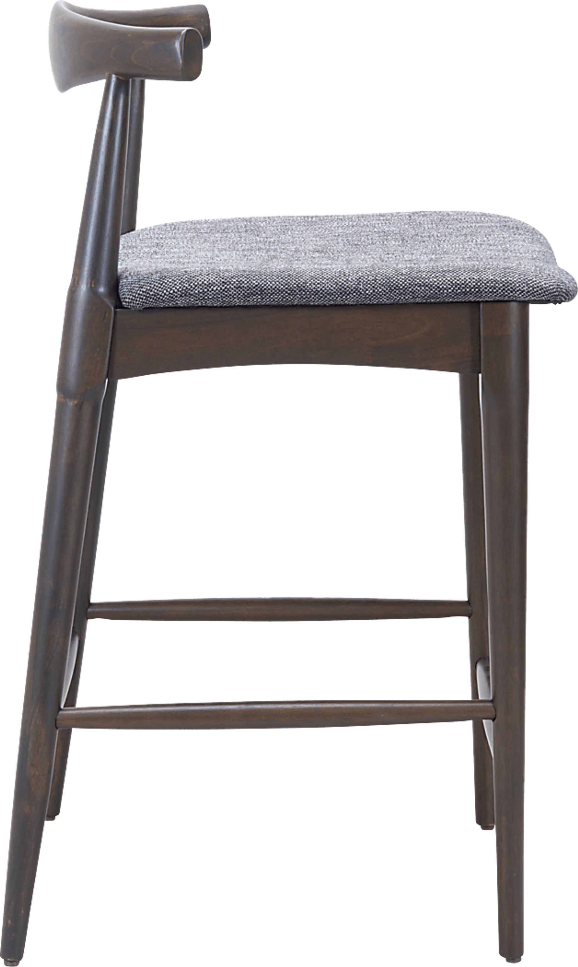 Mayra Gray Counter Height Stool, Set of 2 - Image 5