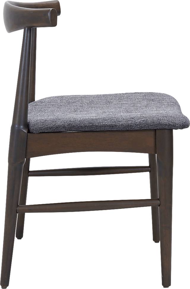Mayra Gray Dining Chair, Set of 2 - Thumbnail - Image 5