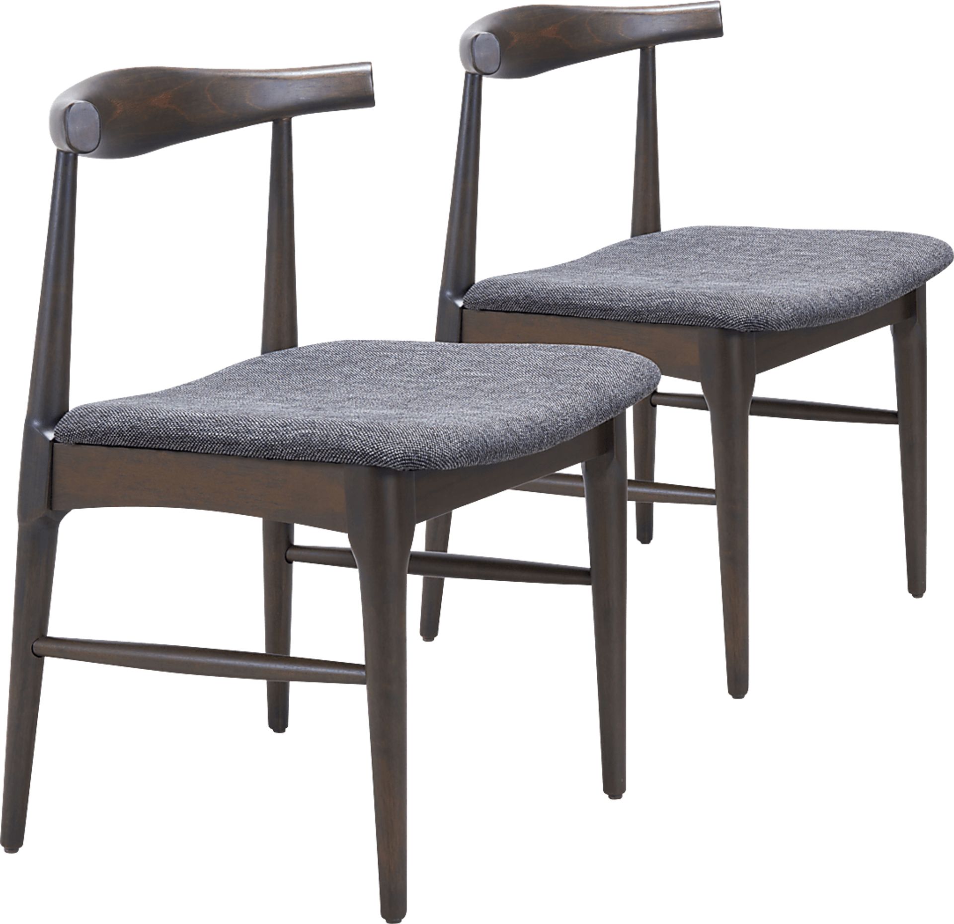 Mayra Gray Dining Chair, Set of 2 - Image 1