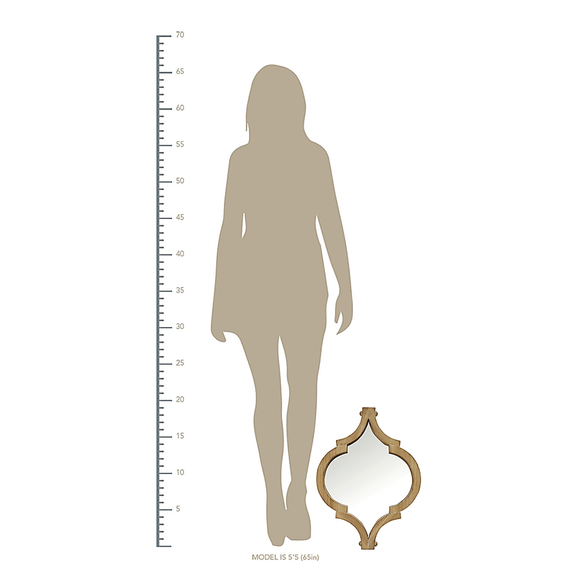 Mayra Natural Mirror - Image 2