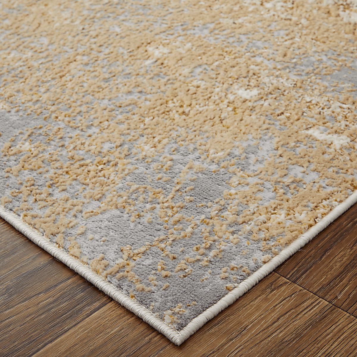 Maywaki Brown,Gray,Ivory Beige,Brown,Gray Rugs | Rooms to Go