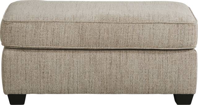 Maywell Court Brown Ottoman - Thumbnail - Image 2