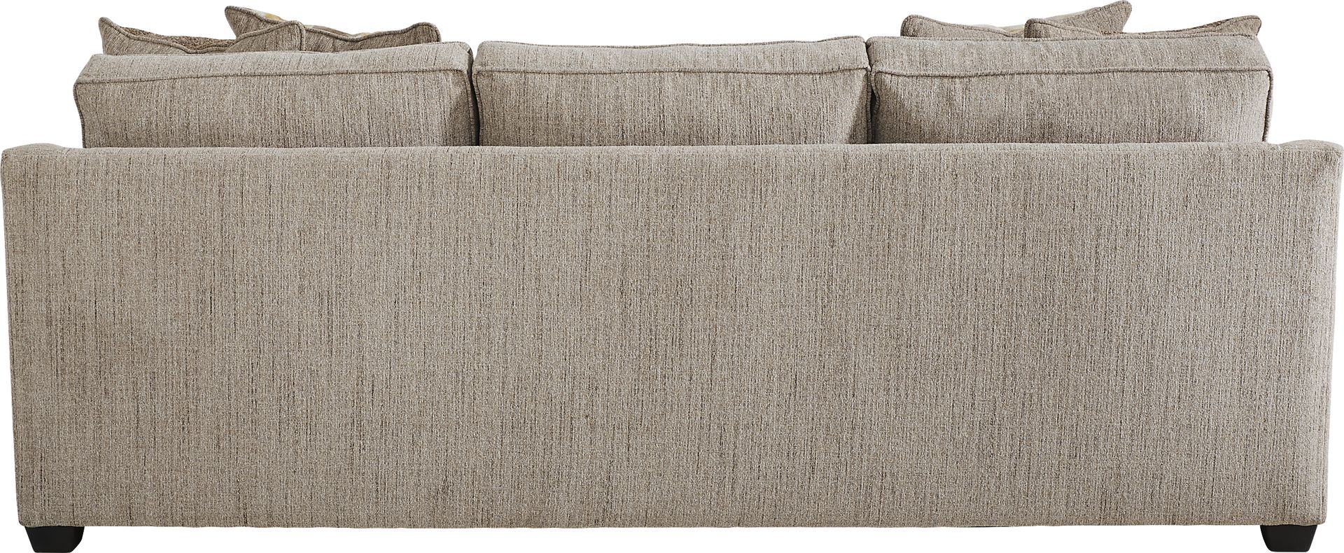 Maywell Court Brown 7 Pc Living Room Gel Foam Sleeper Sofa - Image 3