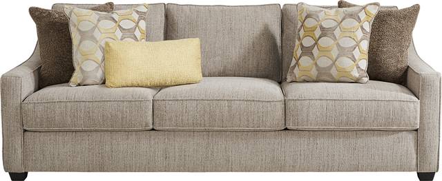 Maywell Court Brown 7 Pc Living Room with Sleeper Sofa - Thumbnail - Image 2
