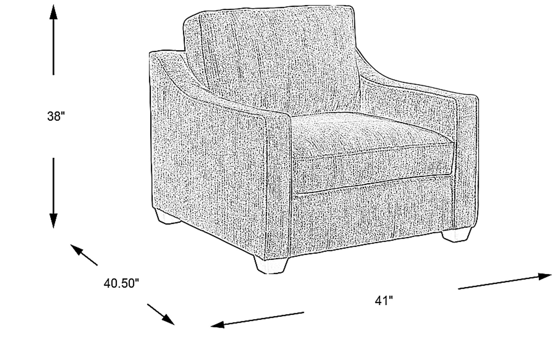 Dimension Image. Please refer to the Dimension Tab on this page for dimension details.