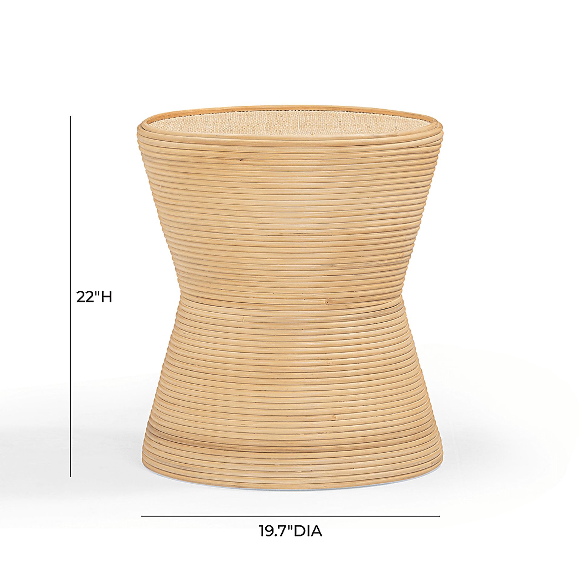Mazebit Natural End Table - Image 4