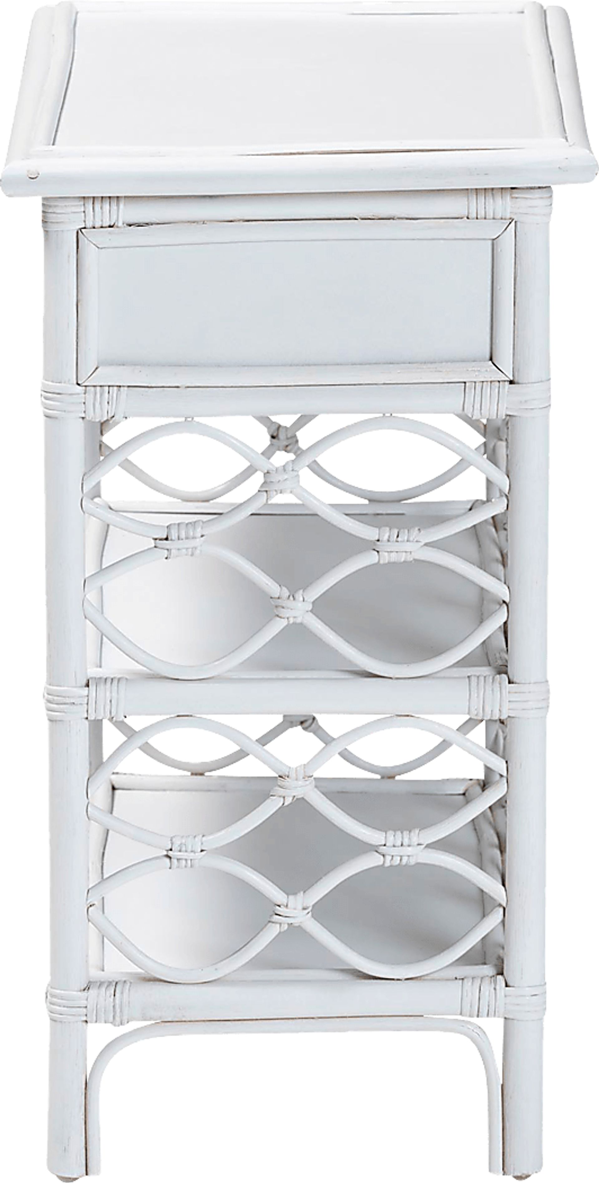 Mazefly White Nightstand - Image 10