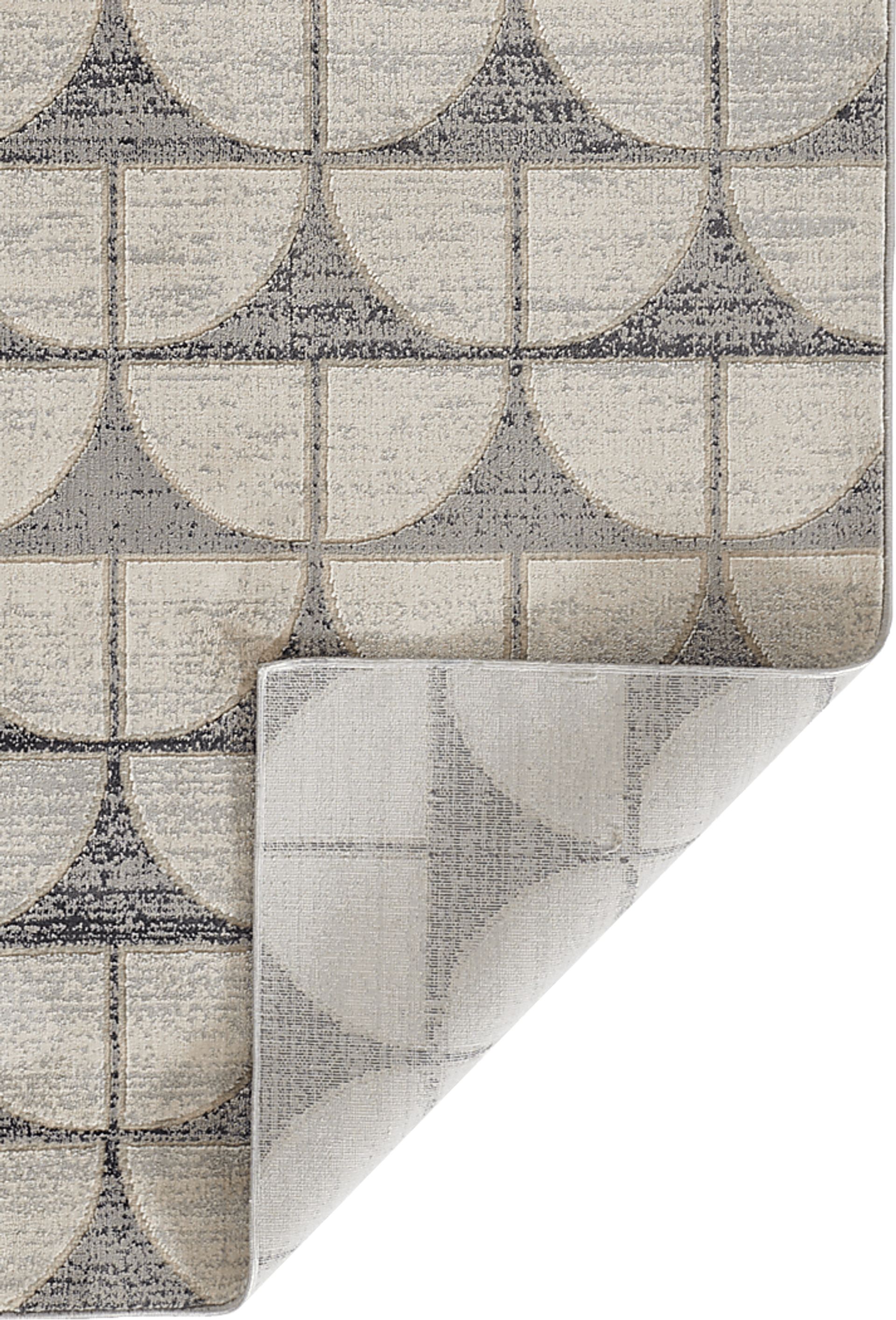Mazen Black 7'9 x 9'10 Rug - Image 4