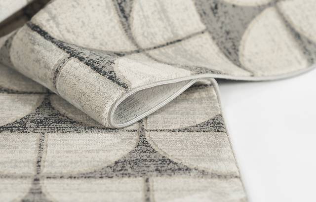 Mazen Black 7'9 x 9'10 Rug - Thumbnail - Image 8