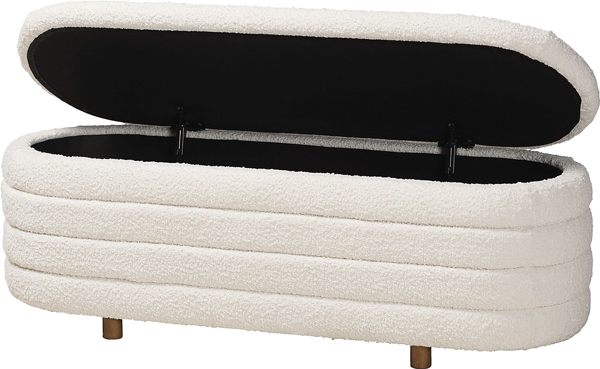 Mazeppa Cream Accent Bench - Image 5