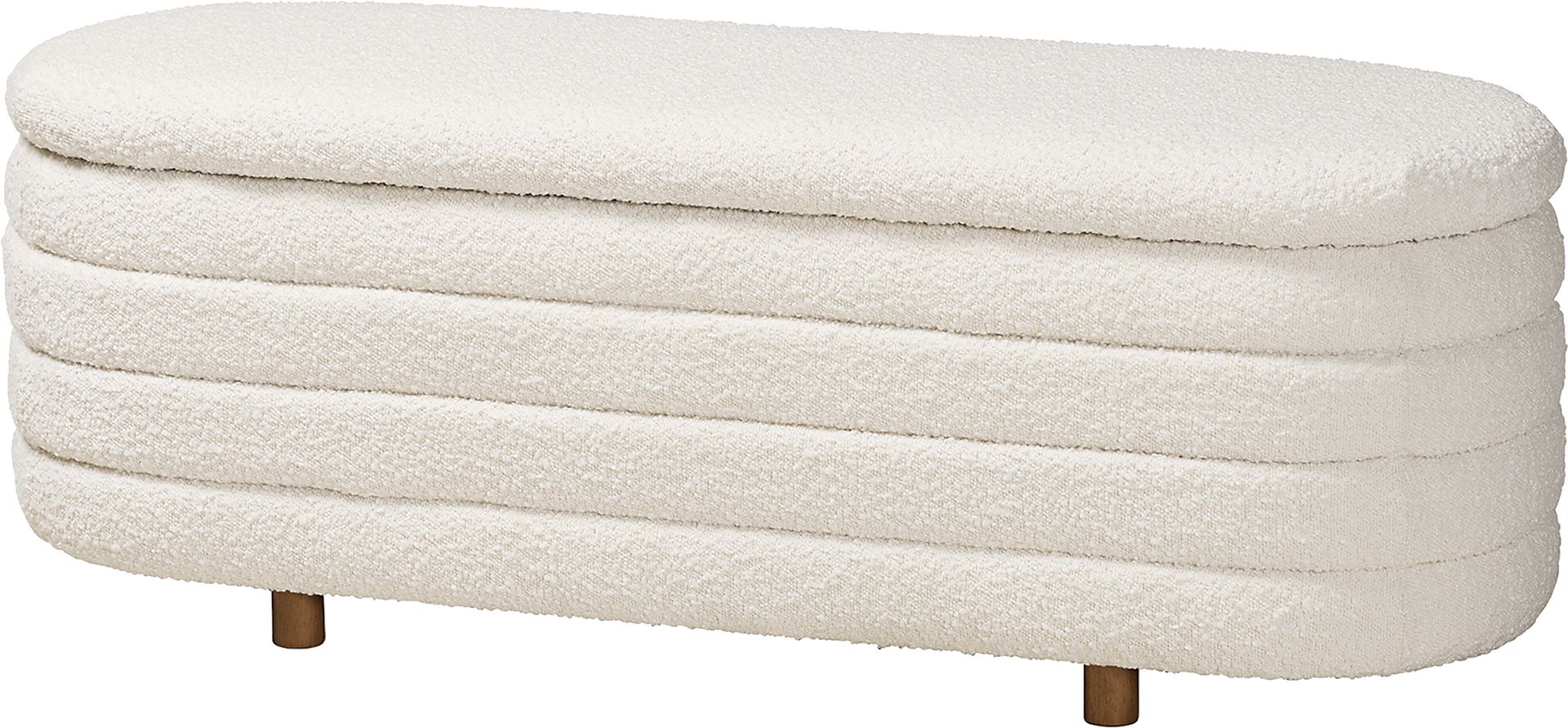 Mazeppa Cream Accent Bench - Image 1