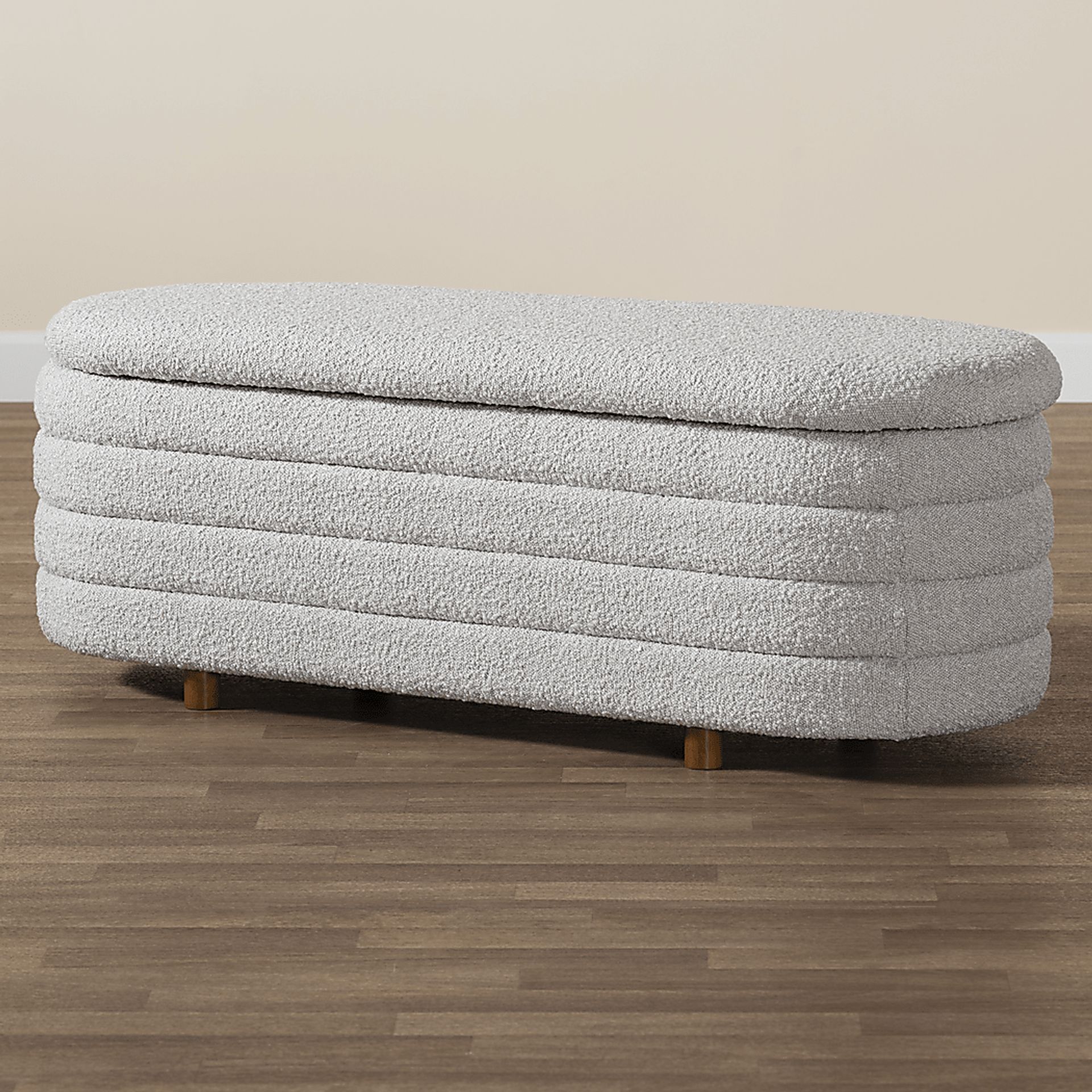 Mazeppa Light Gray Accent Bench - Image 4
