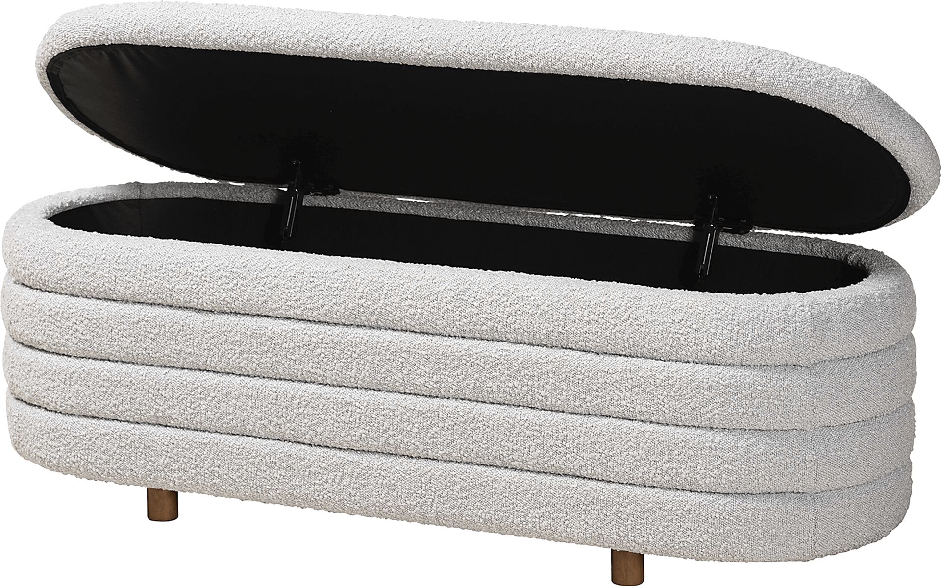 Mazeppa Light Gray Accent Bench - Image 5