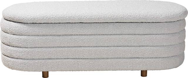 Mazeppa Light Gray Accent Bench - Thumbnail - Image 6
