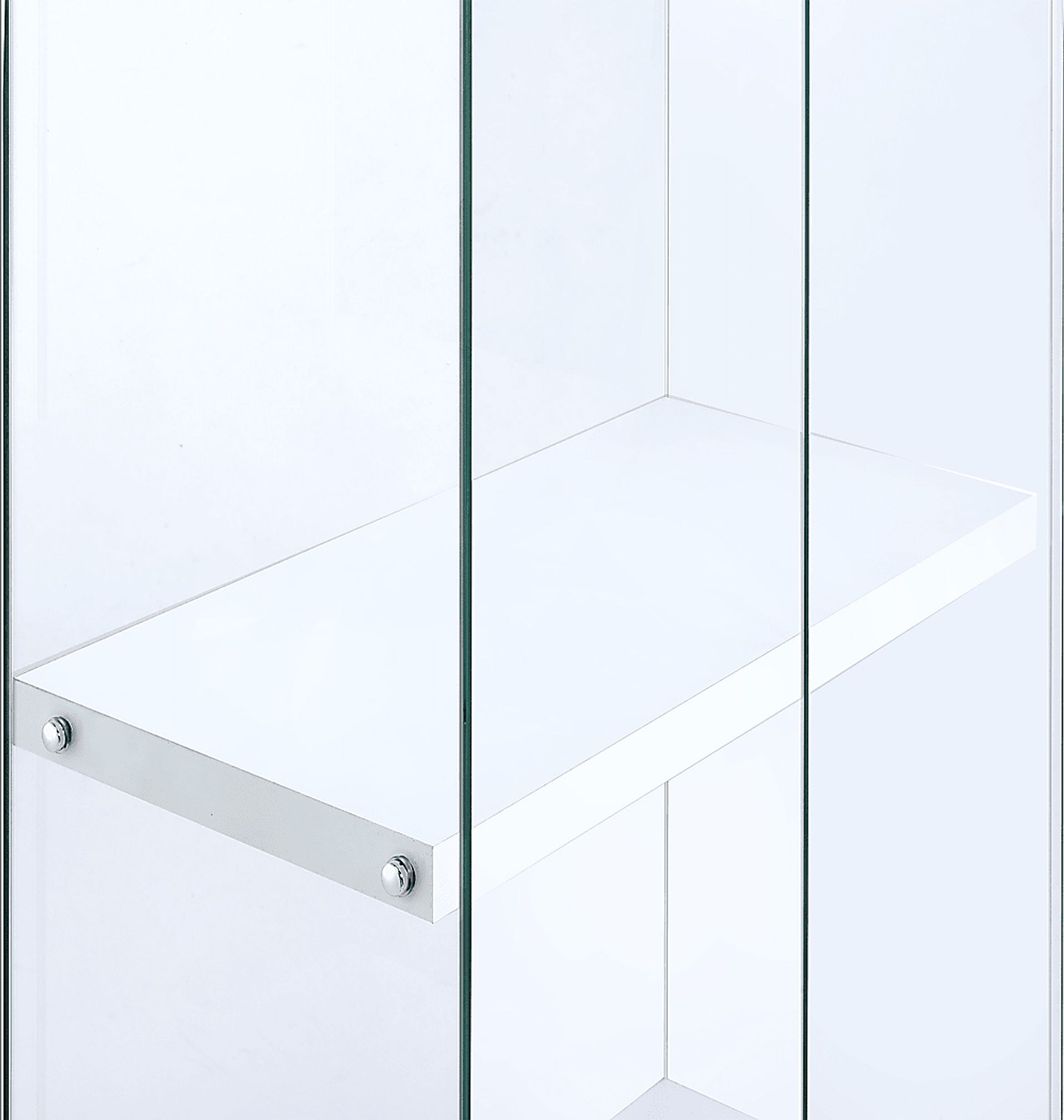 Mazewood Clear Glass Display Shelf - Image 4