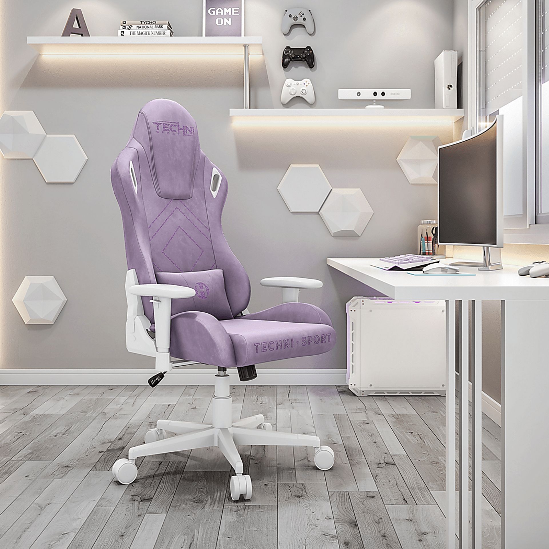 Mazroz Purple Gaming Chair - Image 12