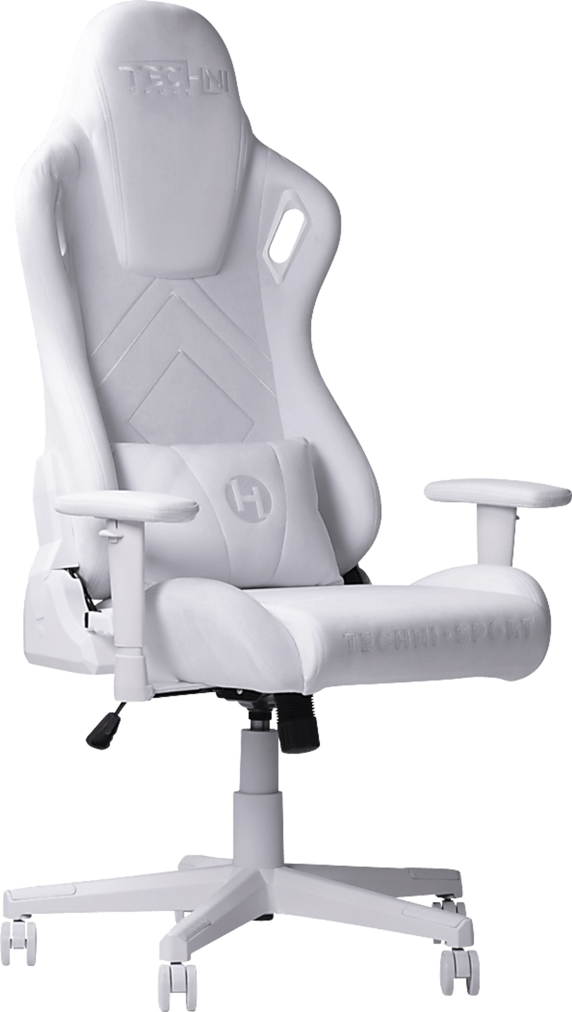 Mazroz White Gaming Chair - Image 1