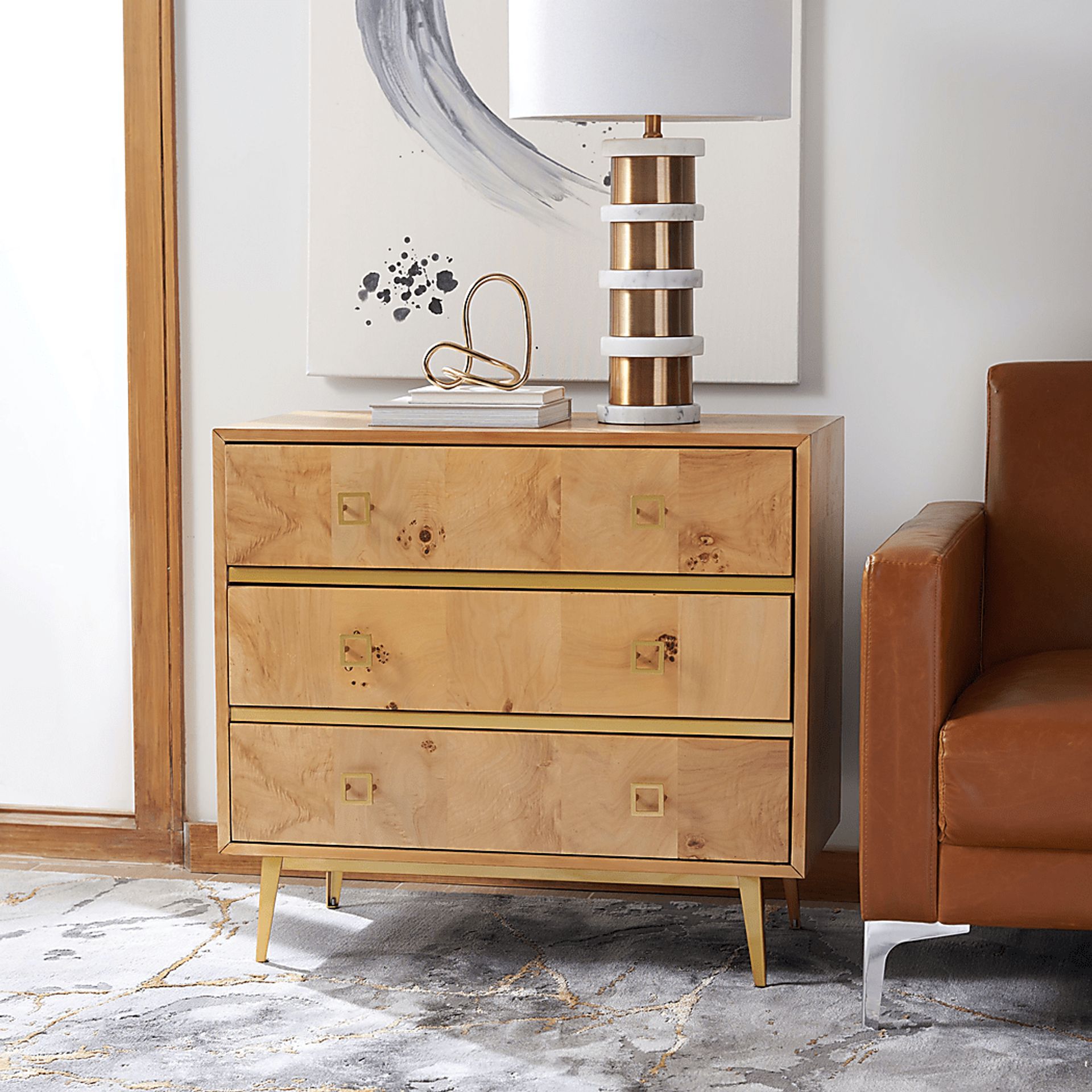 Mazyck Natural Accent Cabinet - Image 2