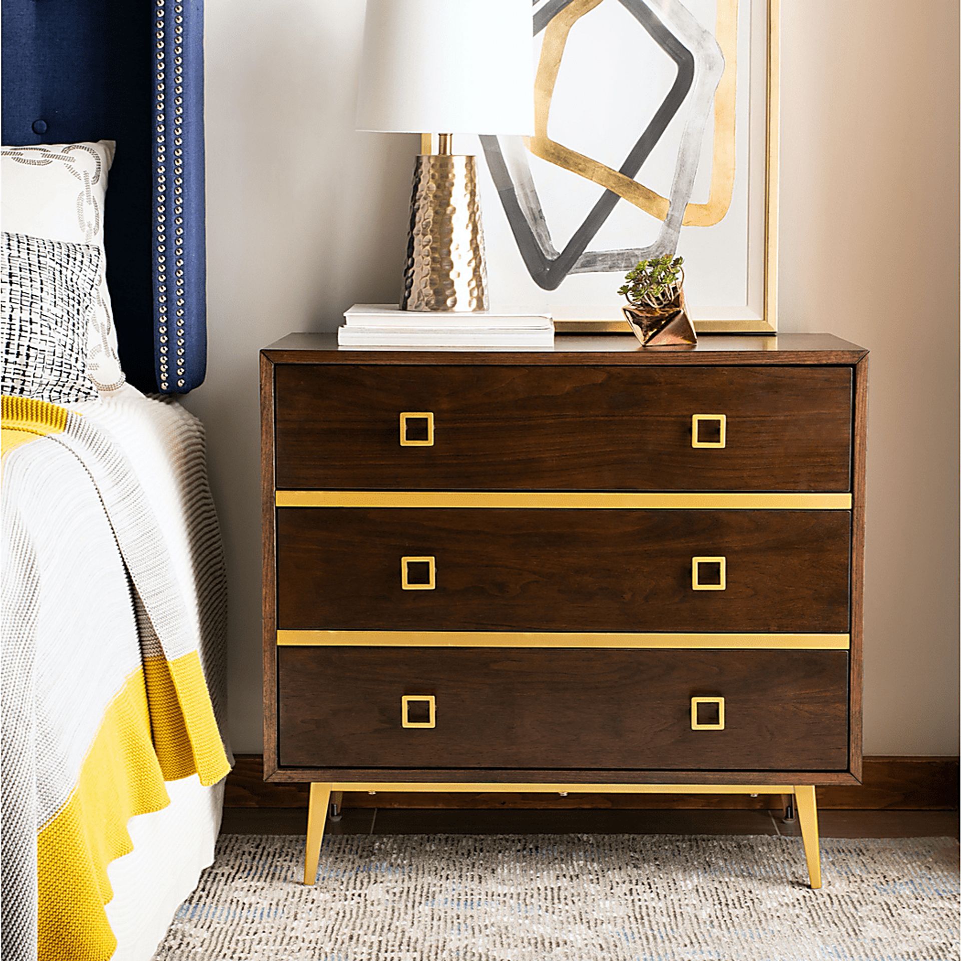 Mazyck Walnut Accent Cabinet - Image 4