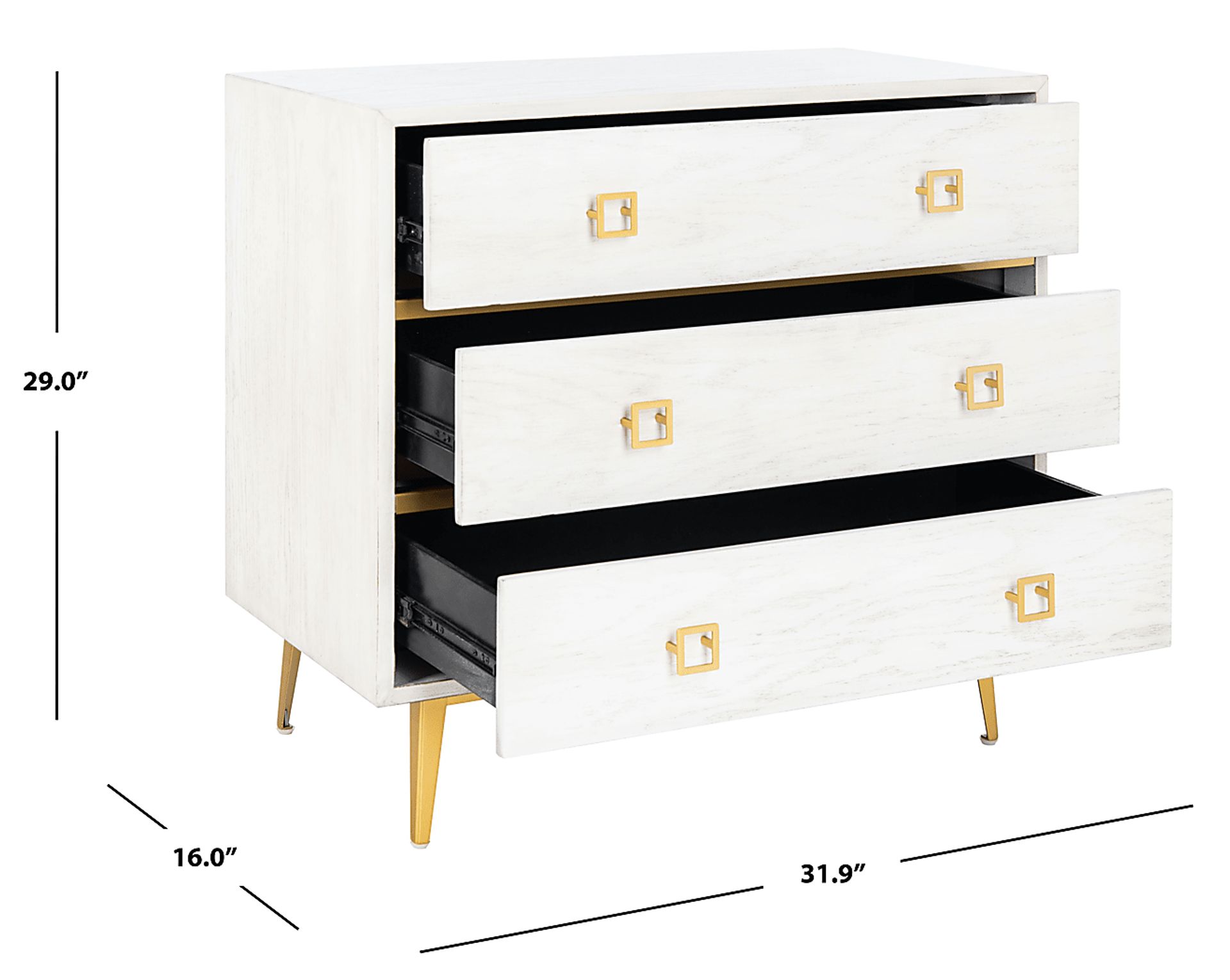 Mazyck White Accent Cabinet - Image 13