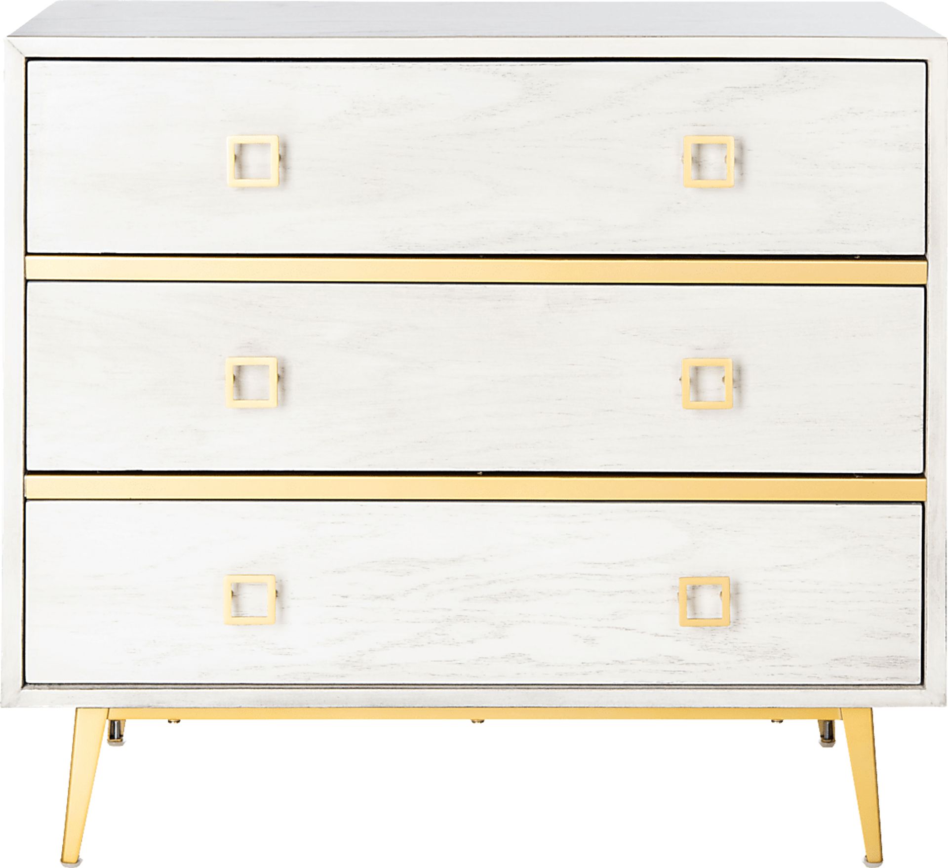 Mazyck White Accent Cabinet - Image 1