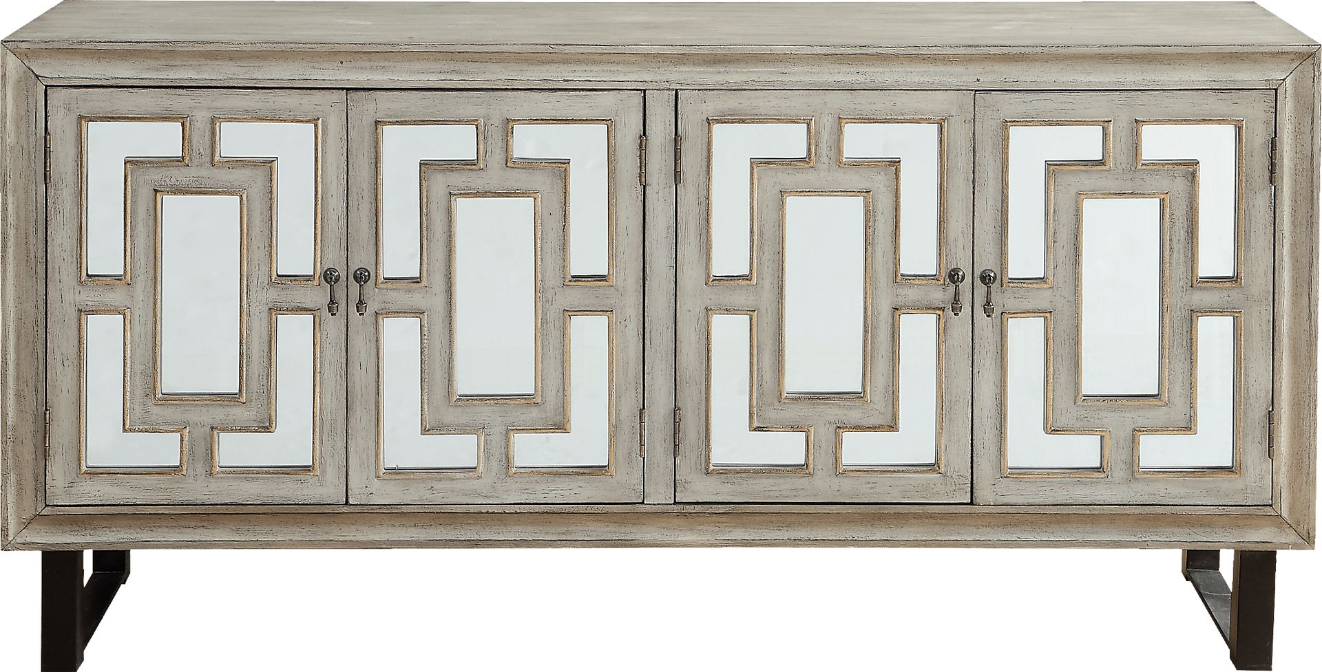 Mcalpine Beige Credenza - Image 2