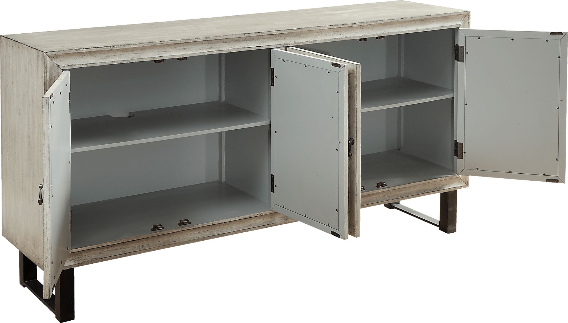 Mcalpine Beige Credenza - Image 3