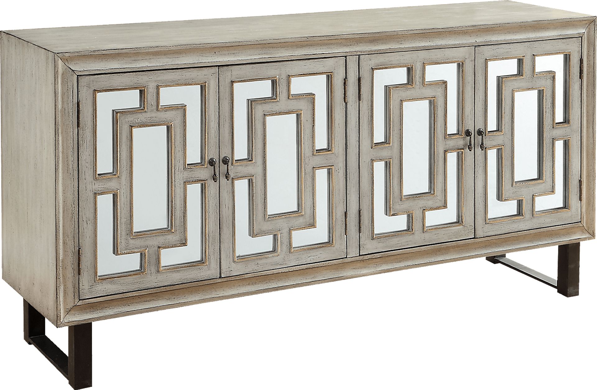 Mcalpine Beige Credenza - Image 1