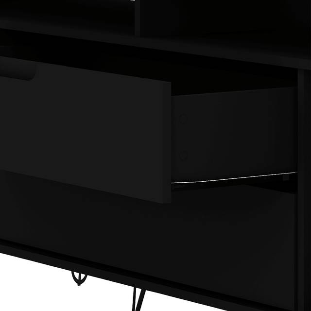 Mcbean Black 63 in. Console - Thumbnail - Image 9