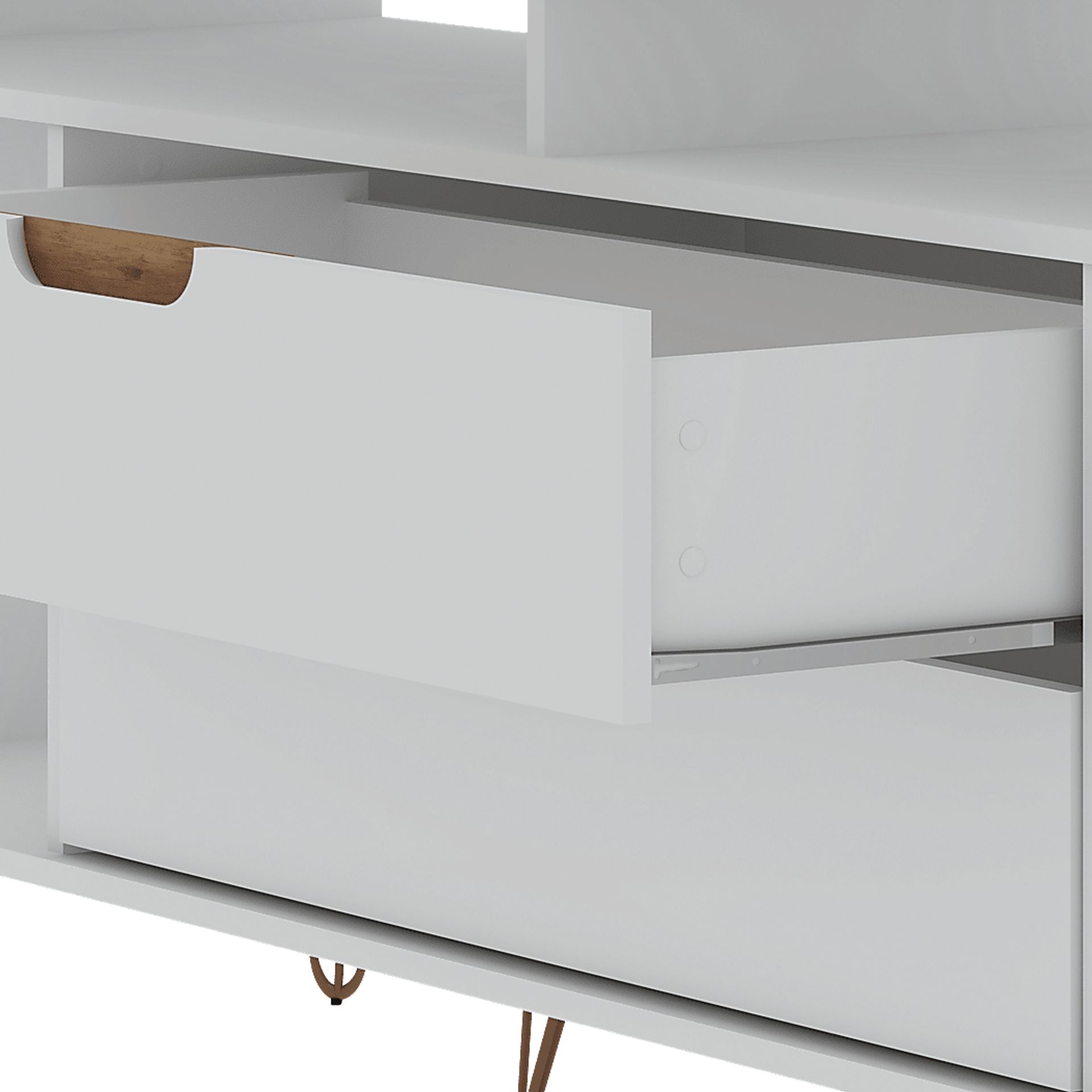 Mcbean White 63 in. Console - Image 7