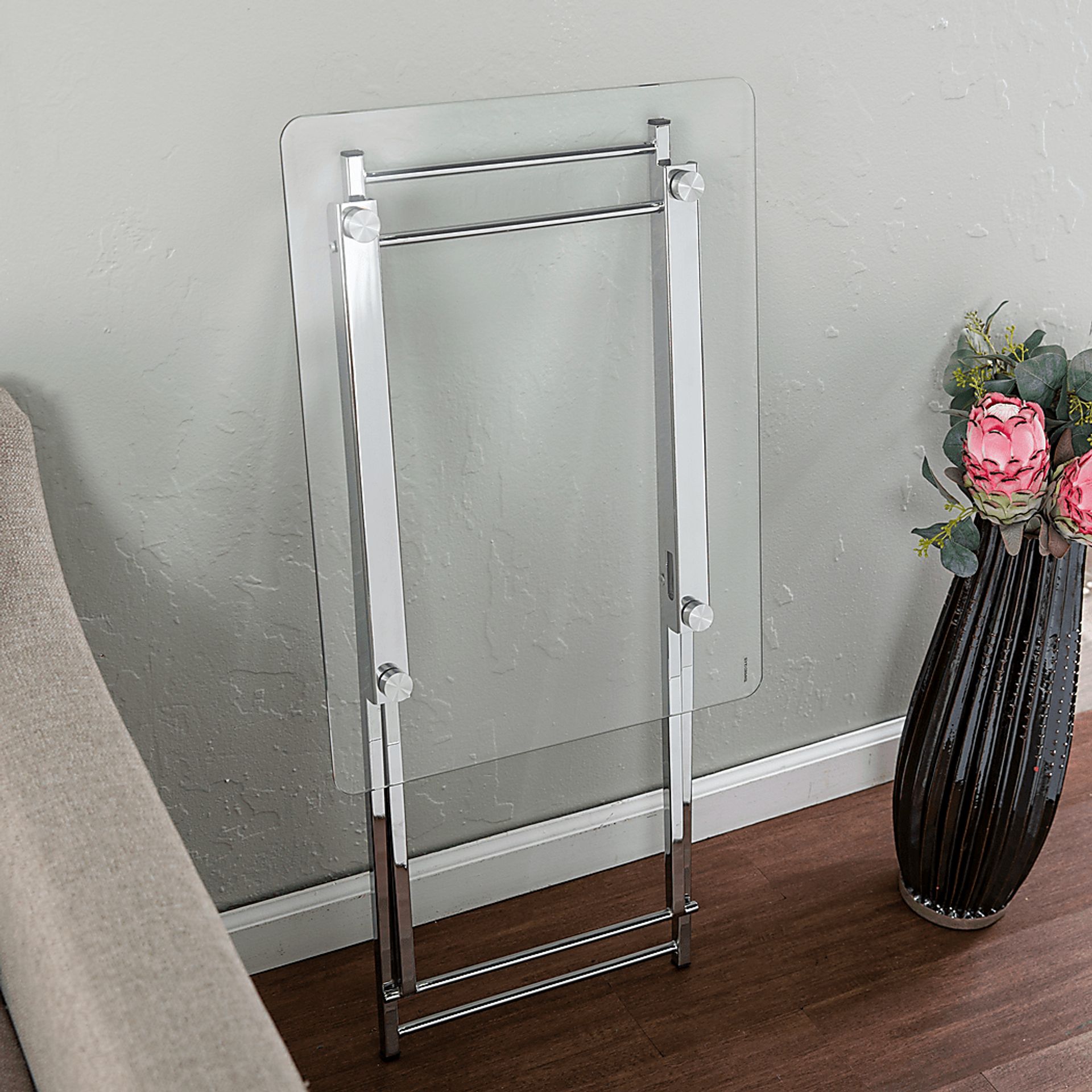 Mcbrine Chrome Accent Table - Image 4