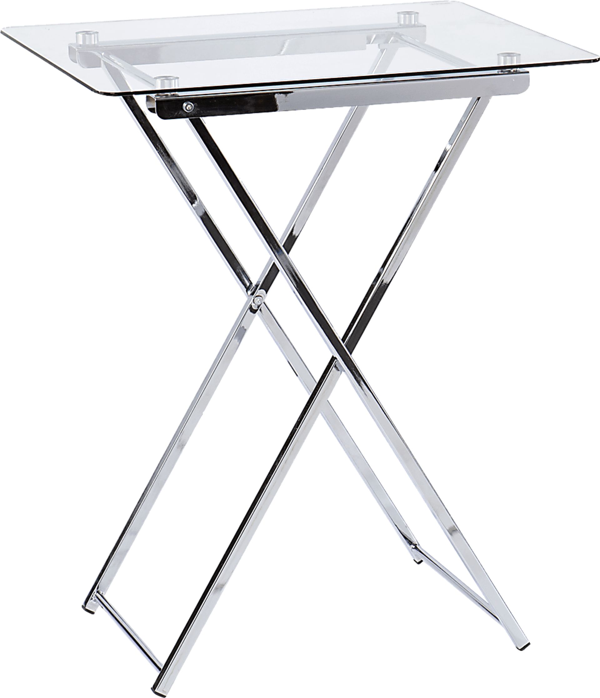 Mcbrine Chrome Accent Table - Image 1