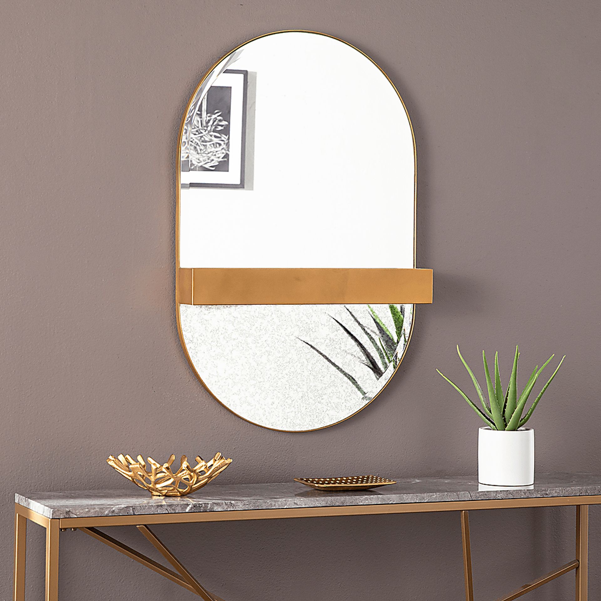 McCaffrey Gold Mirror - Image 6