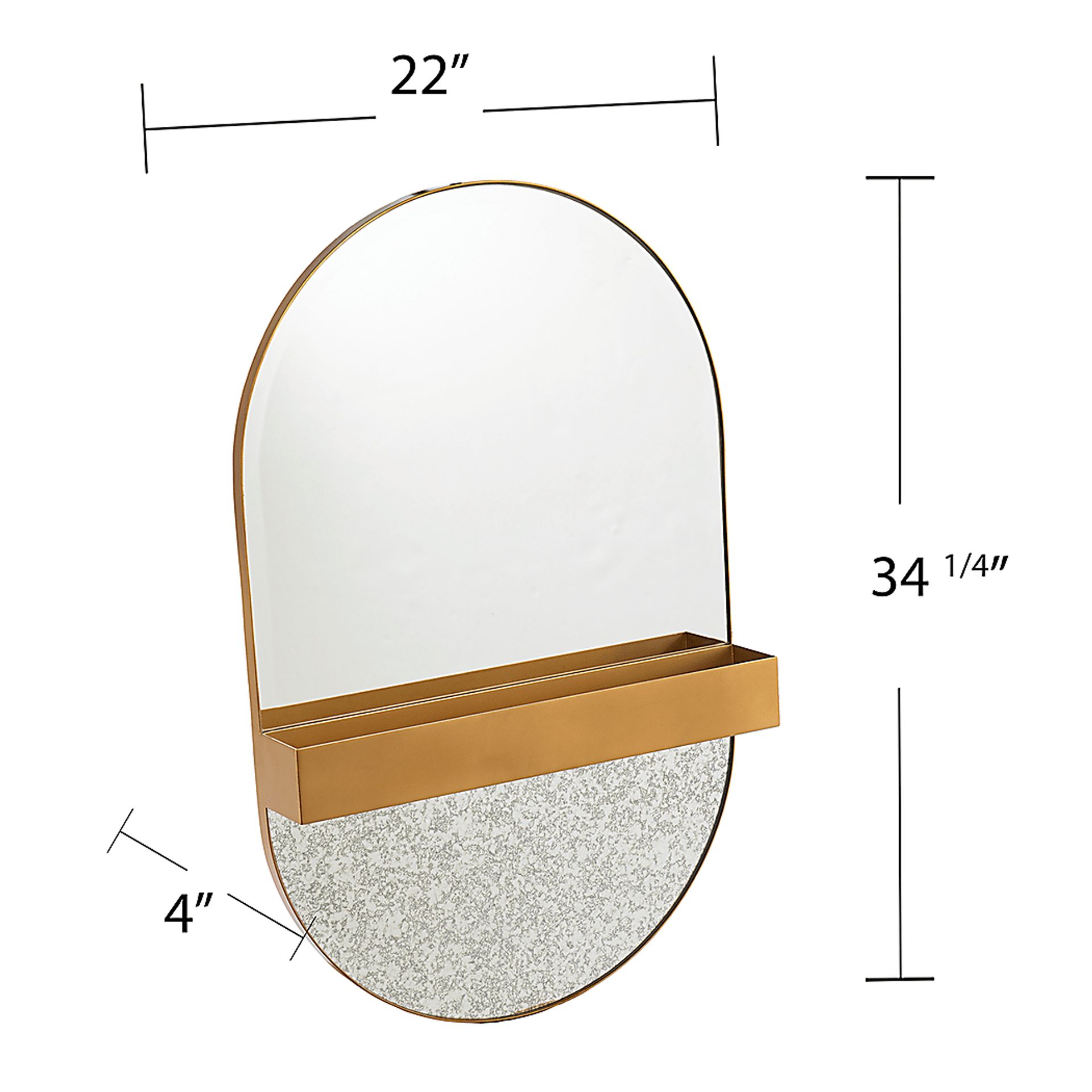 McCaffrey Gold Mirror - Image 7