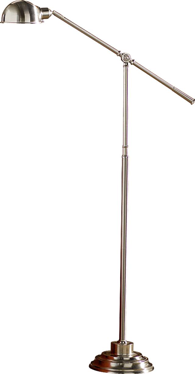 Mccain Land Silver Floor Lamp - Thumbnail - Image 1