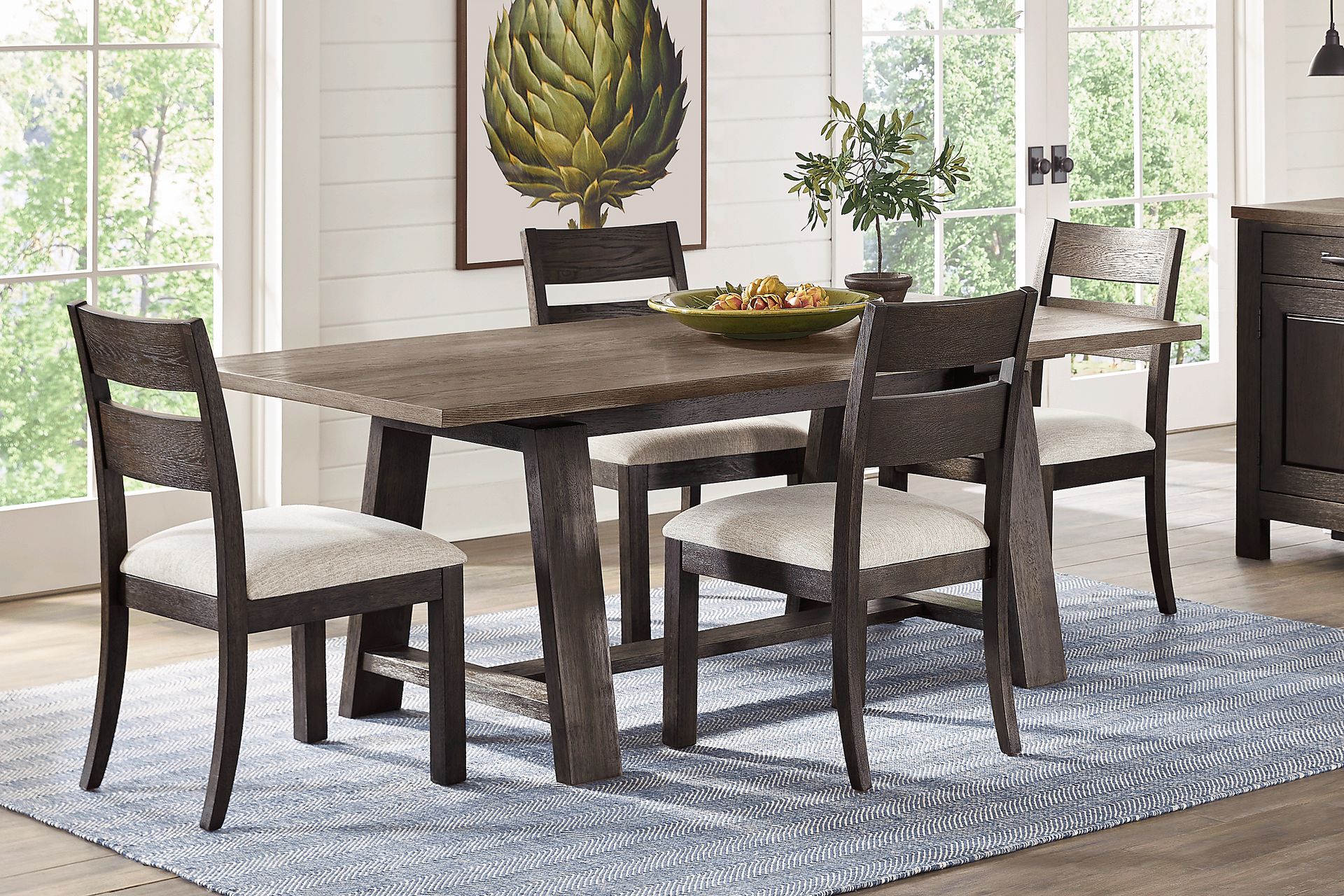 McCallum Walnut 5 Pc Dining Room - Image 1